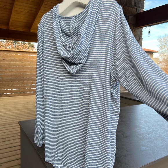 Size XL Joan Vass New York Hoodie - Picture 4 of 6